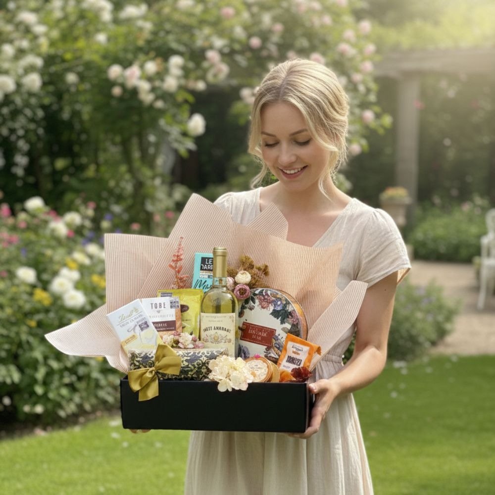 Cesta de Presente Gourmet Dolce Eleganza