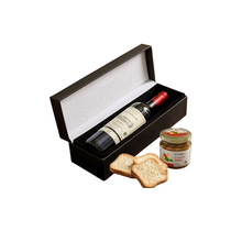 Presente Elegante com Vinho Bordeaux Francês