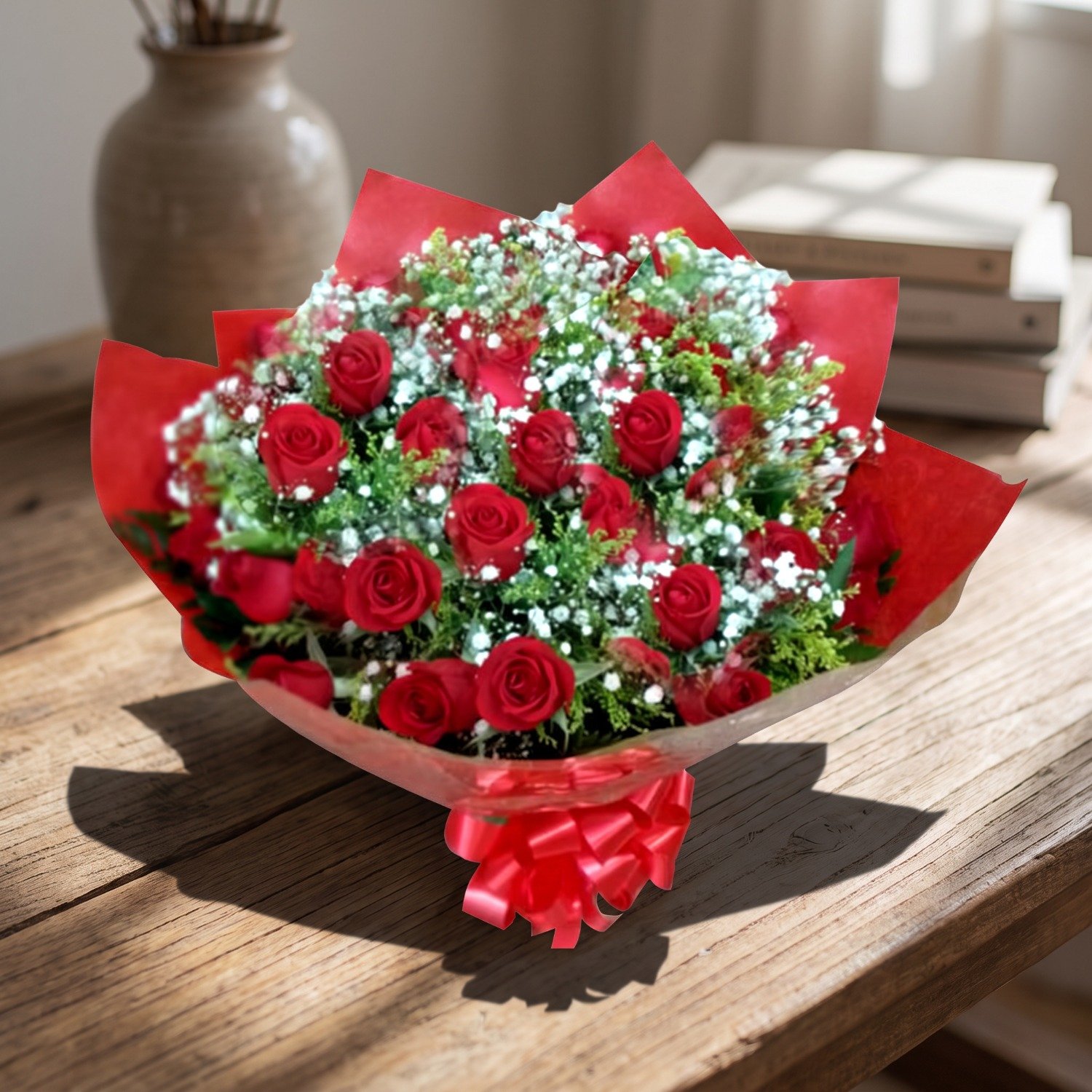 Buque com 24 Rosas Nacionais