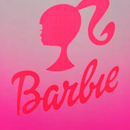 Caneca de Vidro Barbie