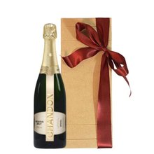 Espumante Chandon Brut e Caixa de Madeira