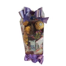 Caixa Transparente com Chocolates