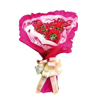 Buquê Sonho de Valsa personalizado Páscoa