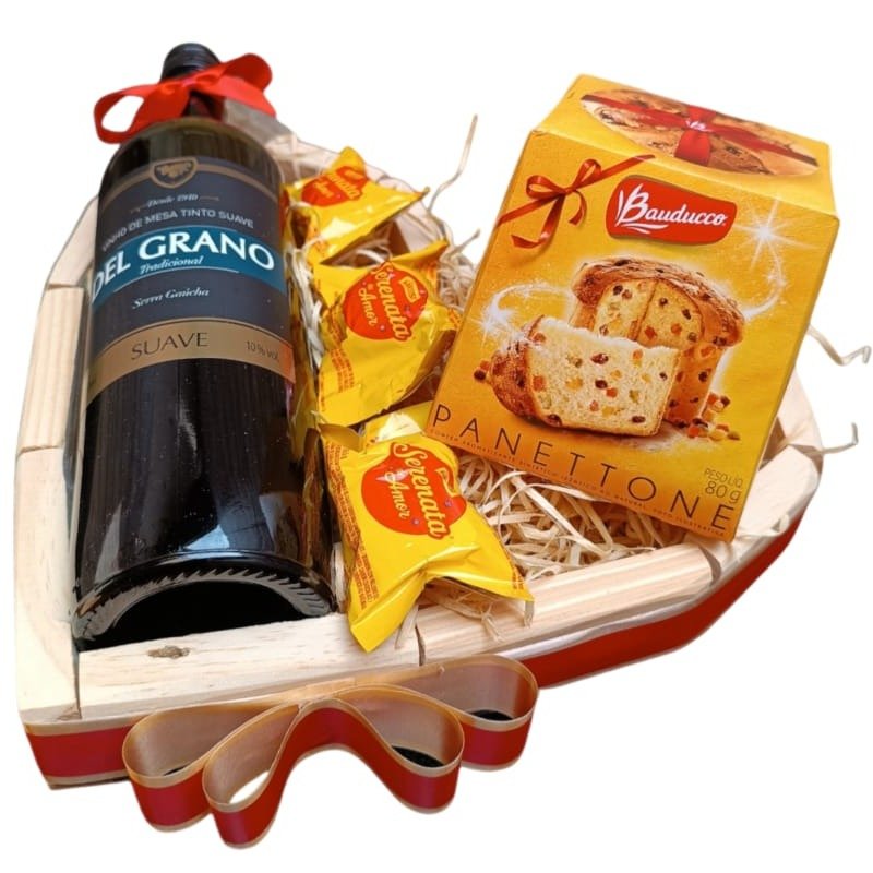 Cesta Romântica Lembrança Natalina 