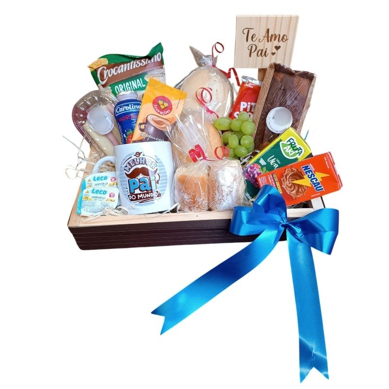 Cesta Café da Manhã com caneca