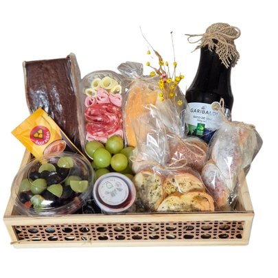 Cesta de Café da Manhã Artesanal Premium