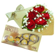 Buquê Lembrança com Chocolate