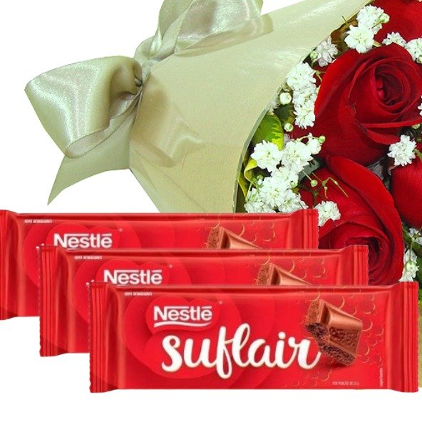 Buquê Lembrança com Trio de Suflair