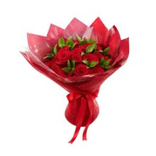 Buquê de Rosas Vermelhas Amor Só Penso em Você 24h