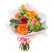 Buquê Com Carinho Mix De Flores 