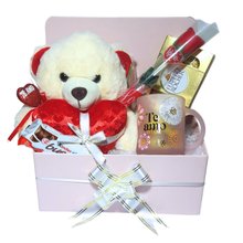 Cesta Presente Mãe Romântica Dia Das Mães Chocolates