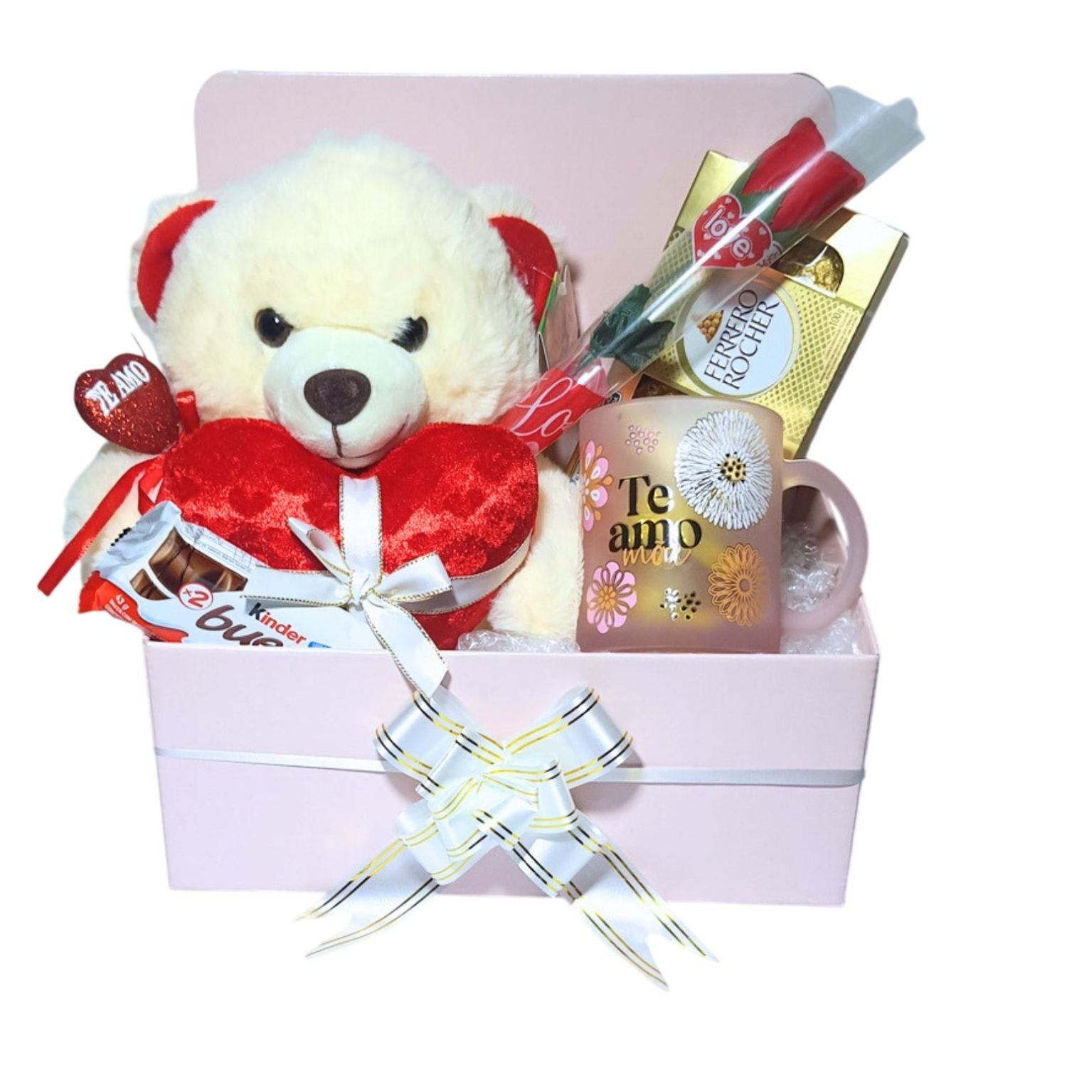 Cesta Presente Mãe Romântica Dia Das Mães Chocolates