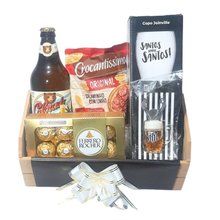 Cesta Cerveja, Caneca e Amor pelo Peixão