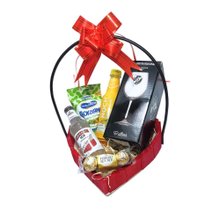 Cesta Bebiba, Ferrero e Taça Coração Vascaíno 