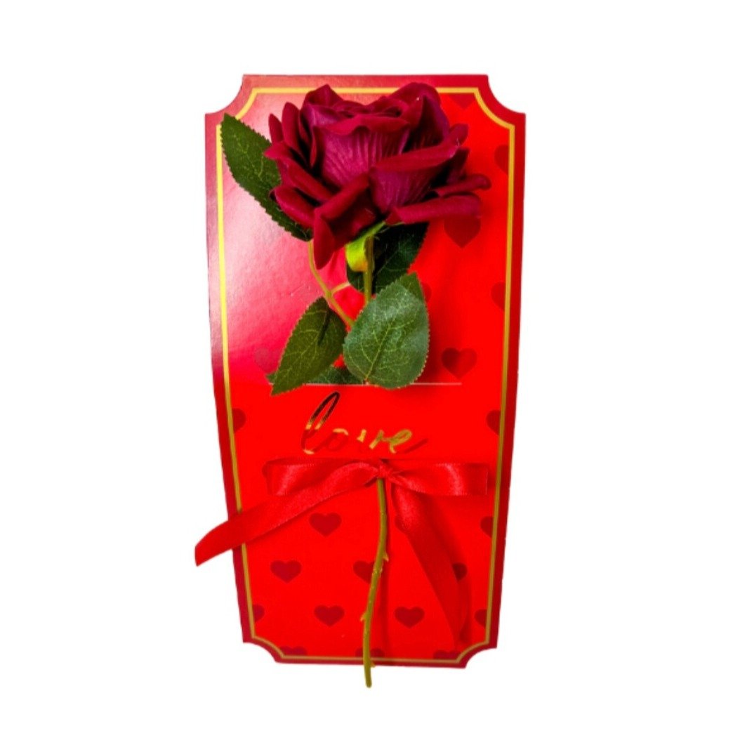 Cartão com Rosa 