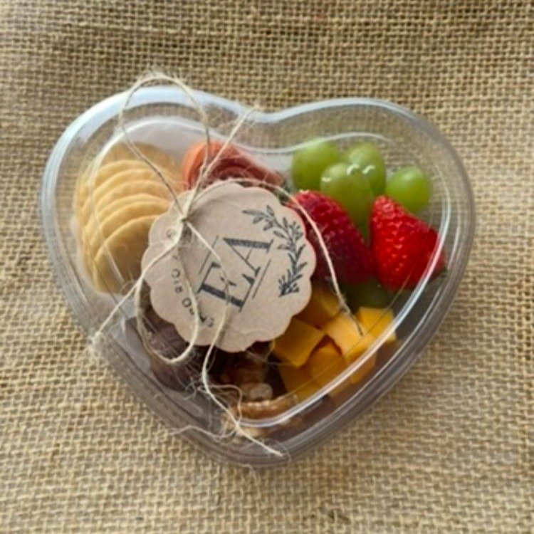 Cesta de Café da Manhã Pequeno Coração