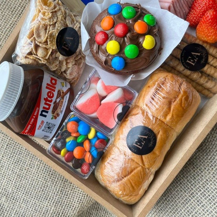 Cesta de Café da Manhã Kids