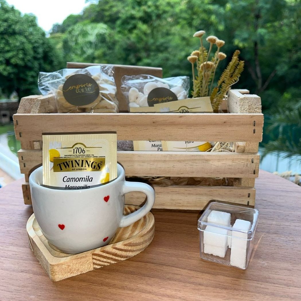 Cesta de Café da Manhã Chá Afetivo