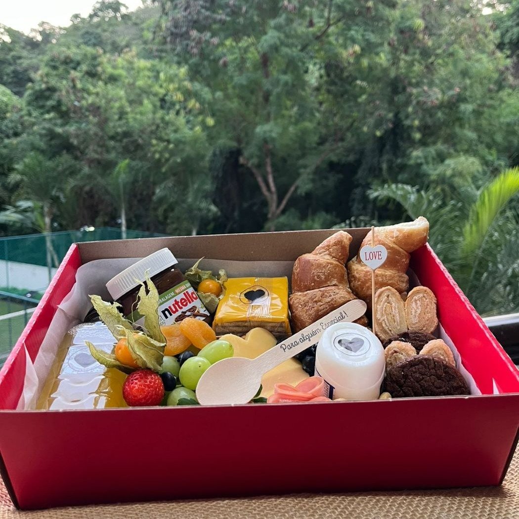 Cesta de Café Manhã Apaixonada