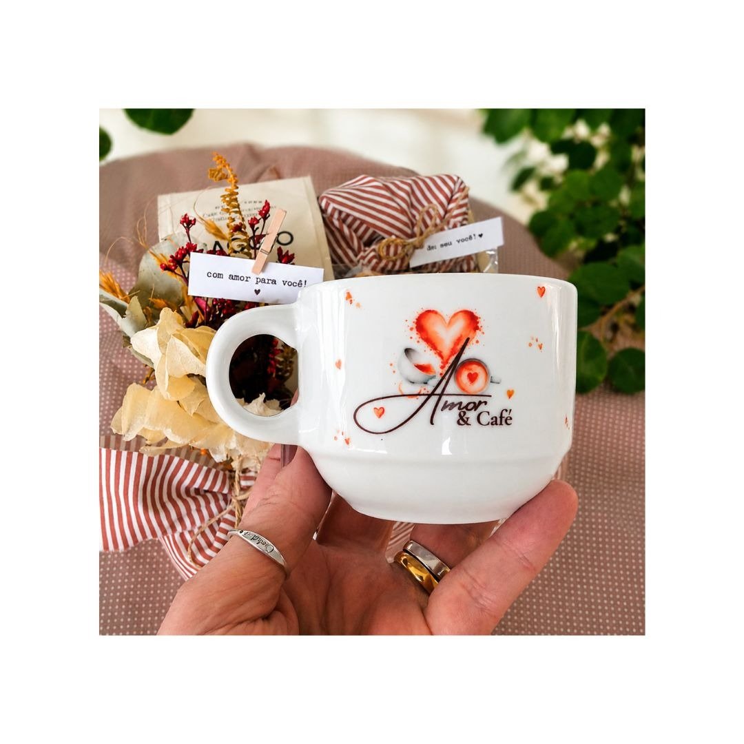 Box Café Amor e Ferrero Rocher