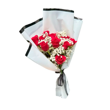 Ramalhete Coração de Rosas Vermelhas