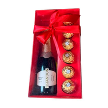 Caixa de Bombons com espumante