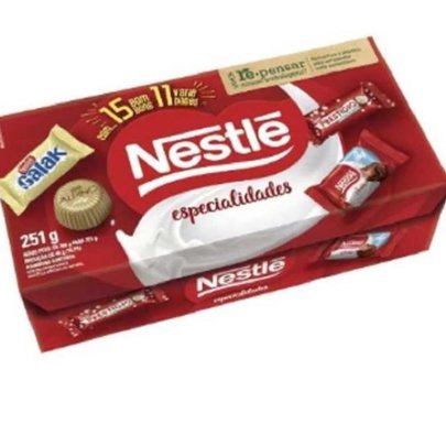 Caixa de Bombons Nestle Especialidades