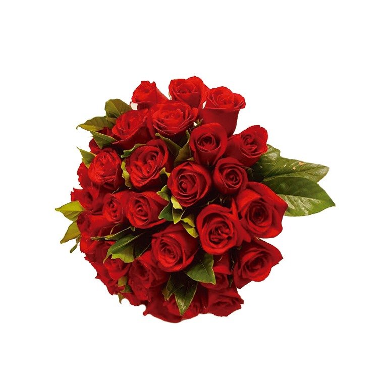 Luxuoso Buque de 40 Rosas Vermelhas