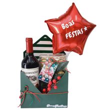 Envelope Vinho Chileno - Natal
