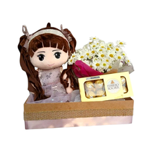 Caixa Bonequinha do Campo e Ferrero Rocher
