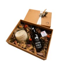 Caixa Afetiva Presença Acesa  Vela Cappuccino 200 g