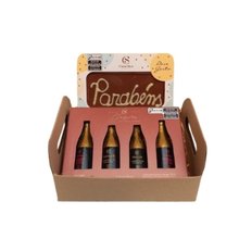 Cesta Licor Aniversário Felicitações