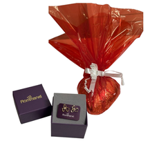 Kit Amor Coração Chocolate com Brinco Rommanel