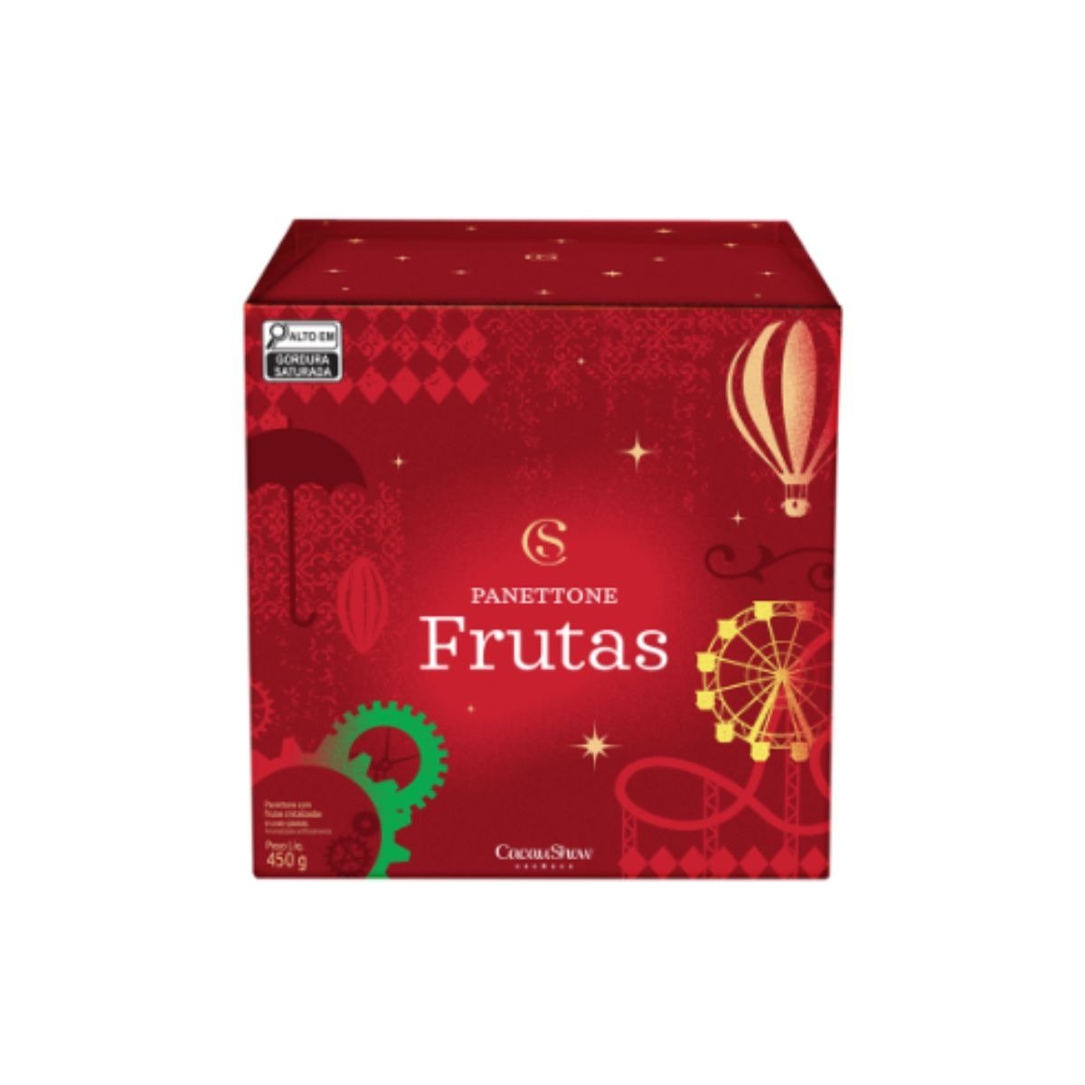 Panetone de Frutas 450g Cacau Show