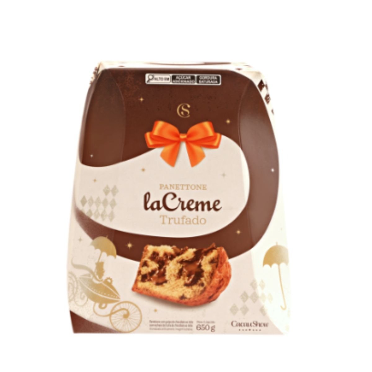 Panetone laCreme ao Leite 650g Cacau Show