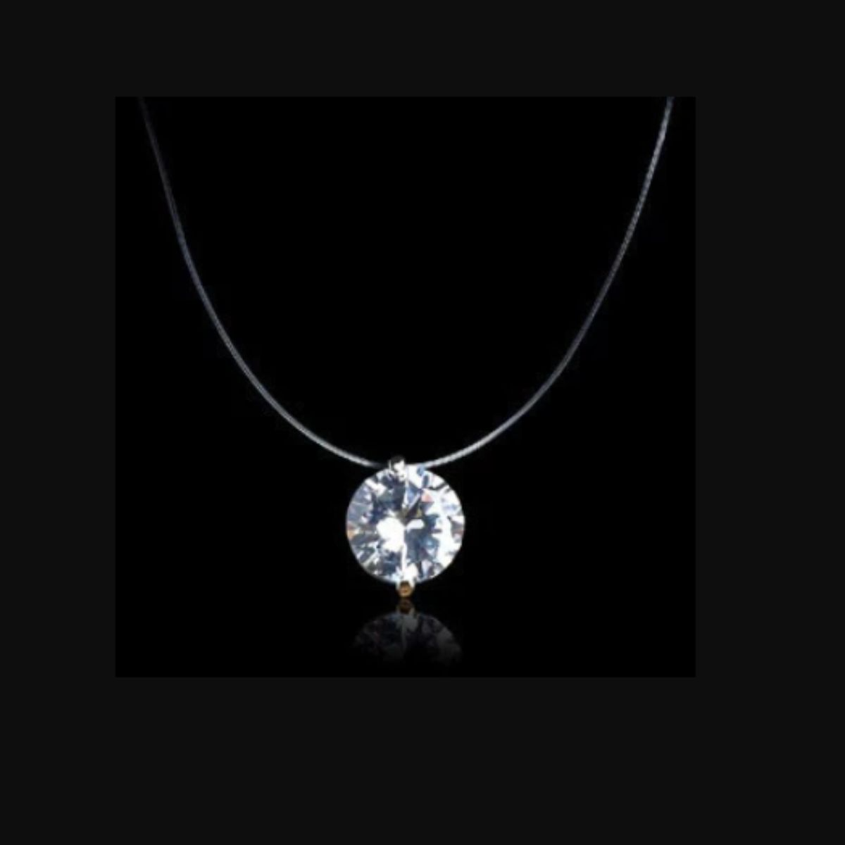 Caixa Porta Jóias com Colar Ponto de Luz