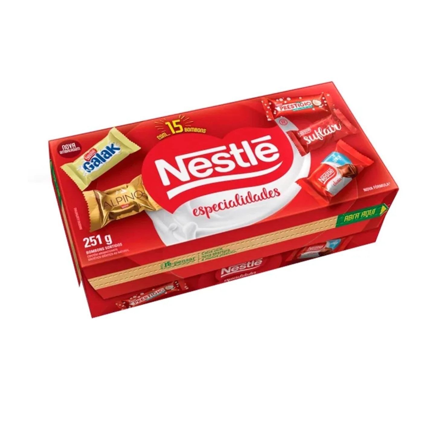 Caixa de Chocolates Nestlé 