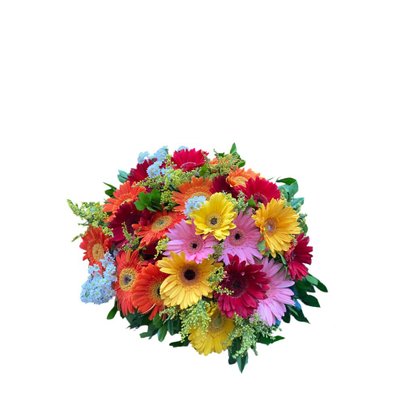 Mix de Alegrias com Gerberas