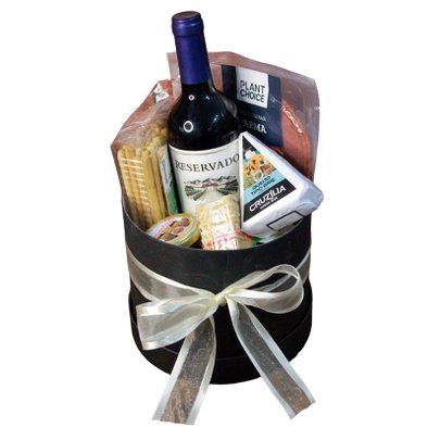 Caixa Completa com Vinho