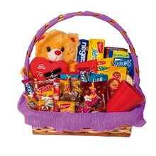 Cesta Café Com Pelúcia