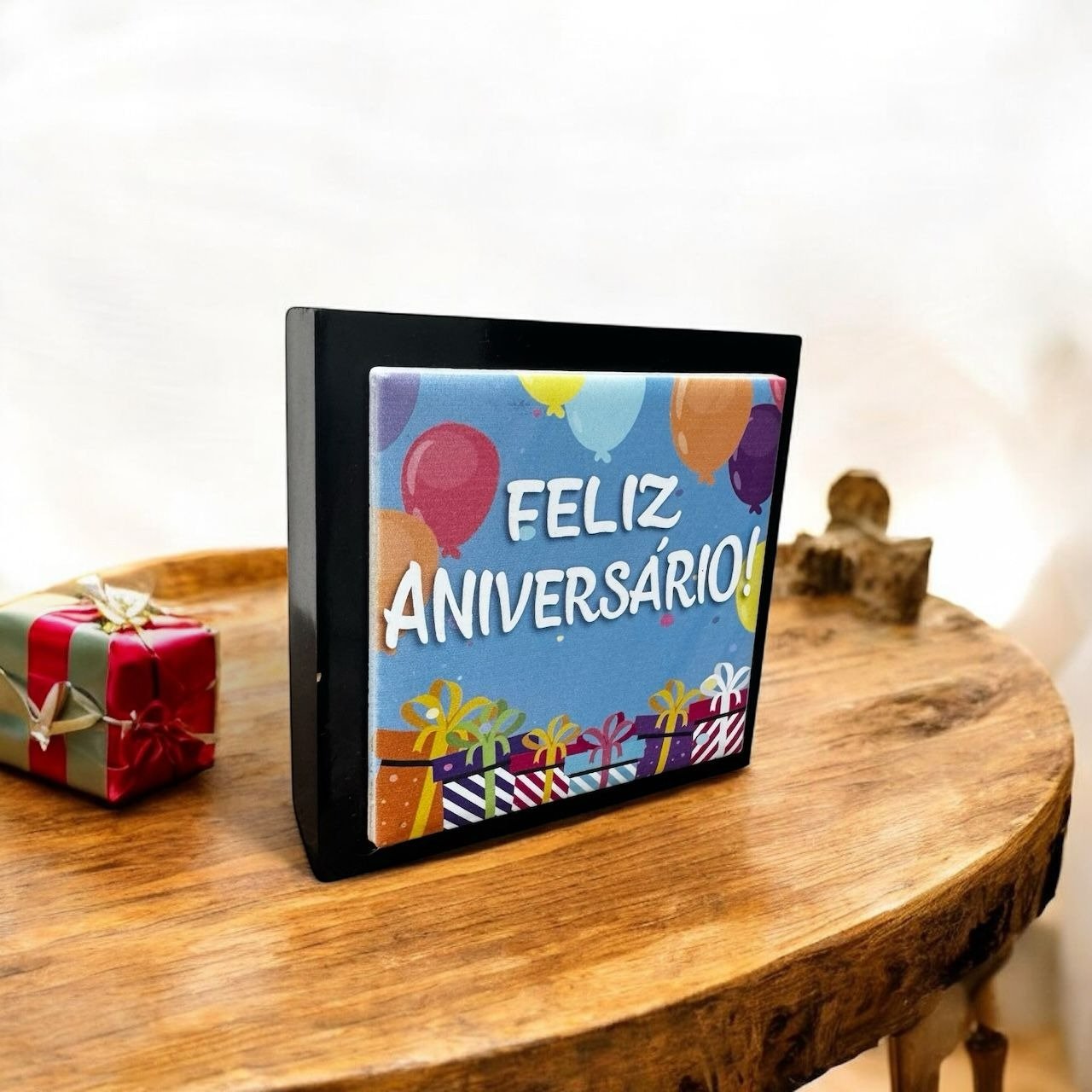 Cubo Feliz Aniversário