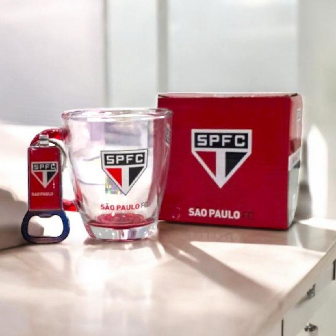 Caneca São Paulo vidro