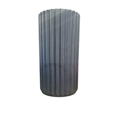 Vaso Roma Frisado P Cinza