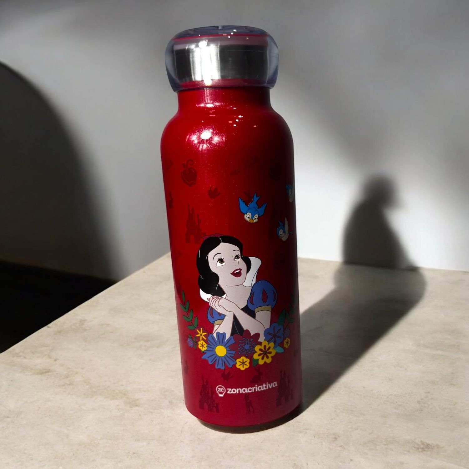 Garrafa Bubble Branca de Neve Disney