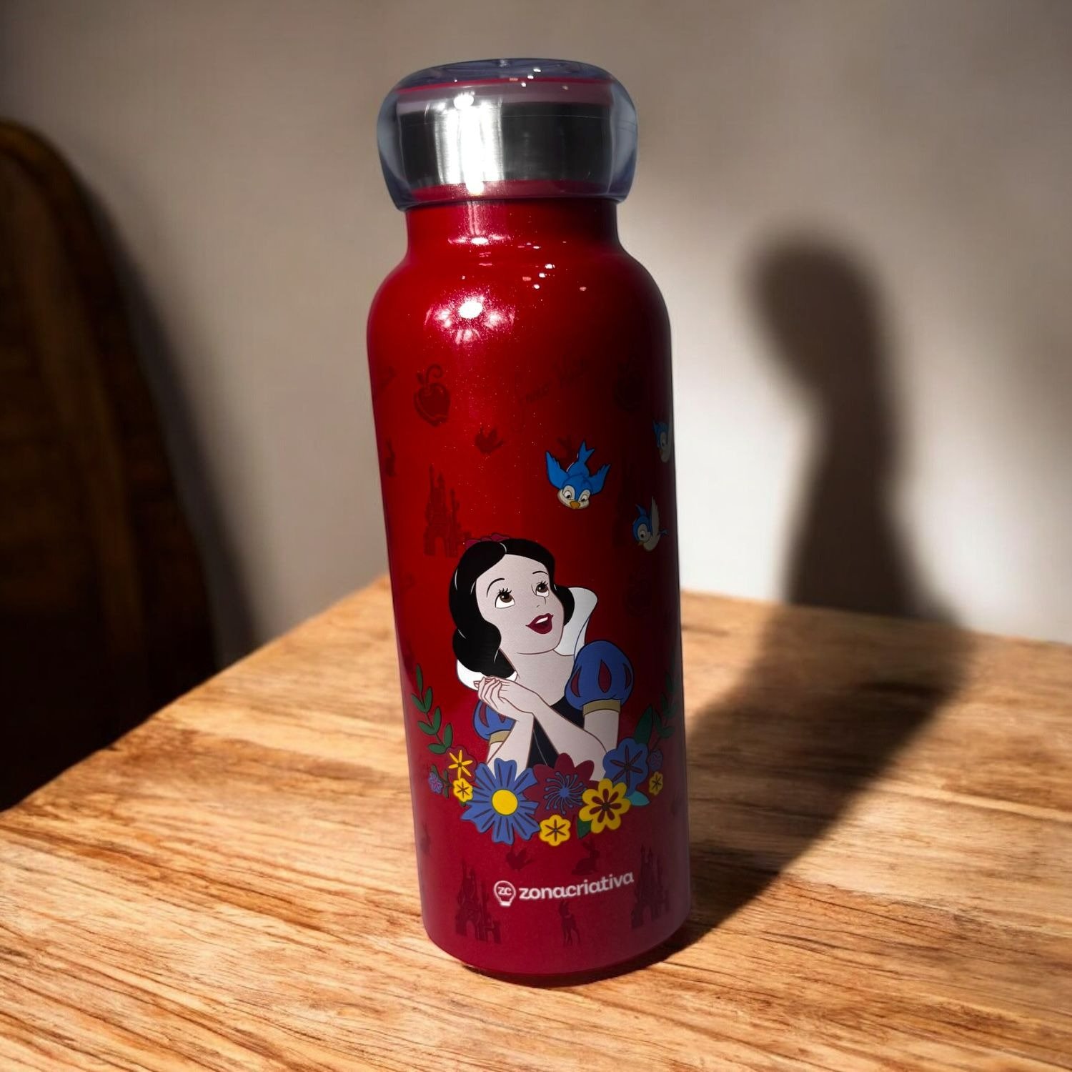 Garrafa Bubble Branca de Neve Disney