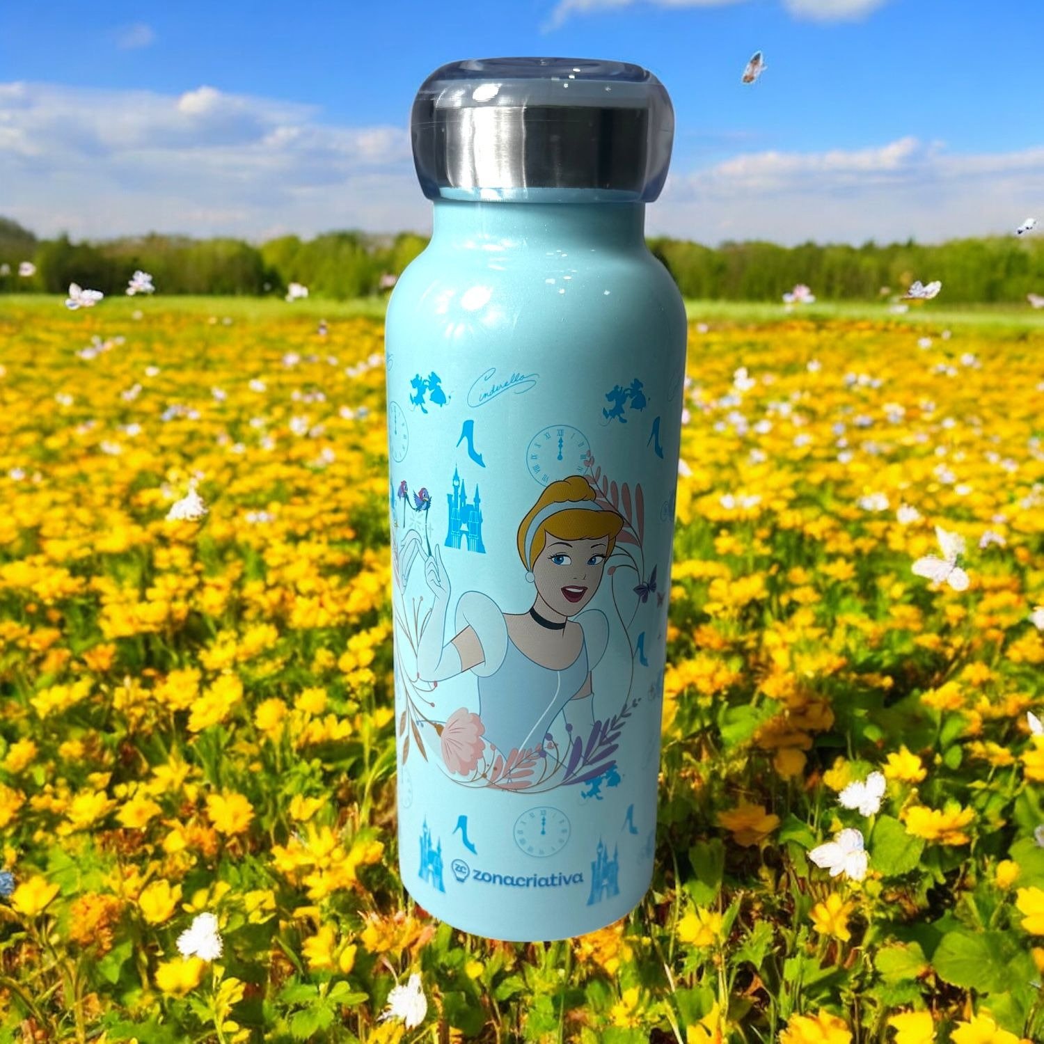 Garrafa Bubble Cinderela Disney