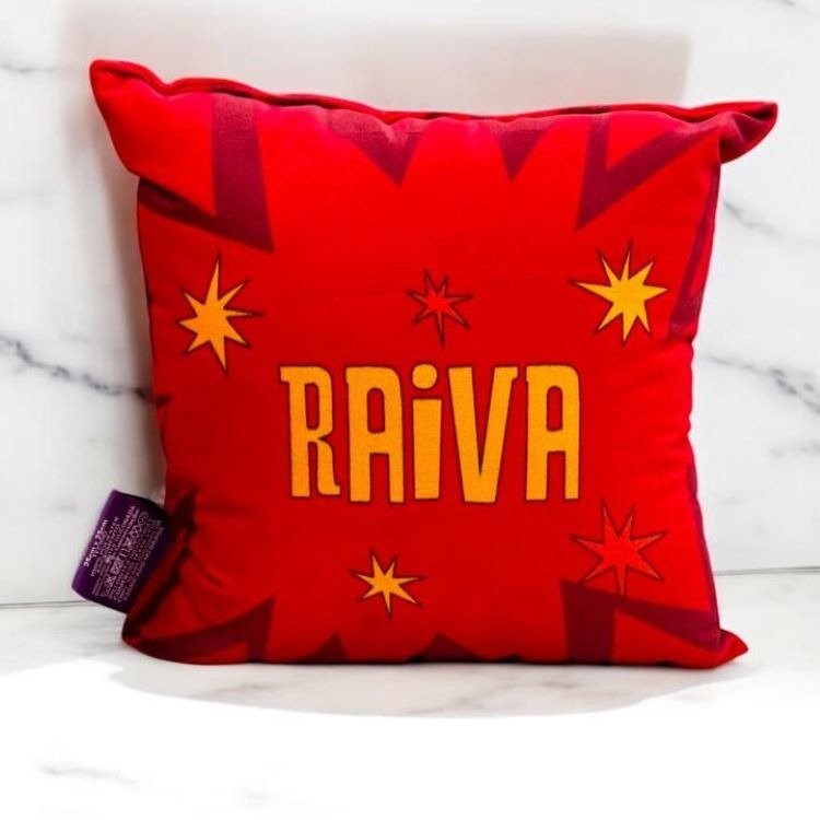 Almofada Raiva Divertidamente Disney Pixar