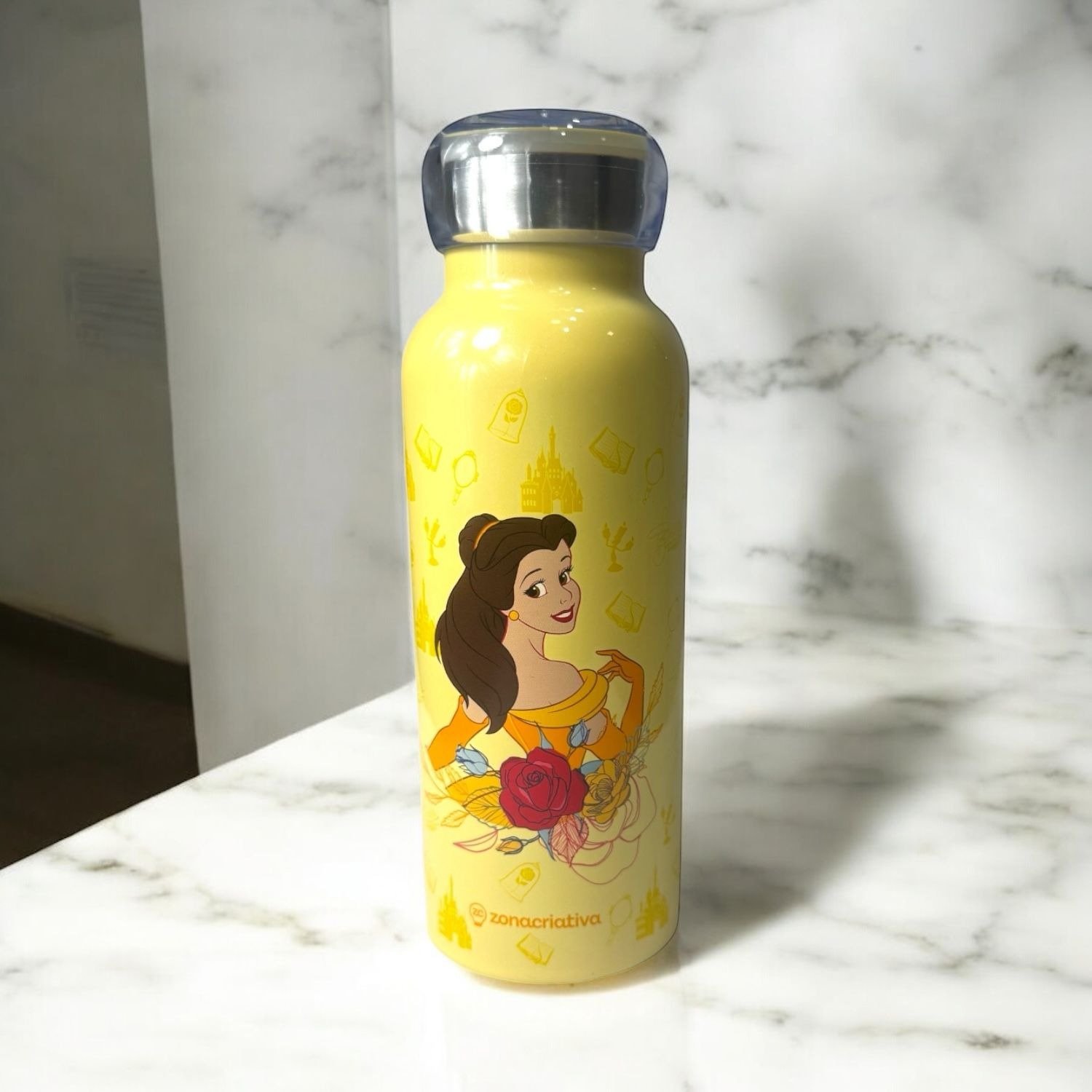 Garrafa Bubble Bella Disney 500 ml 