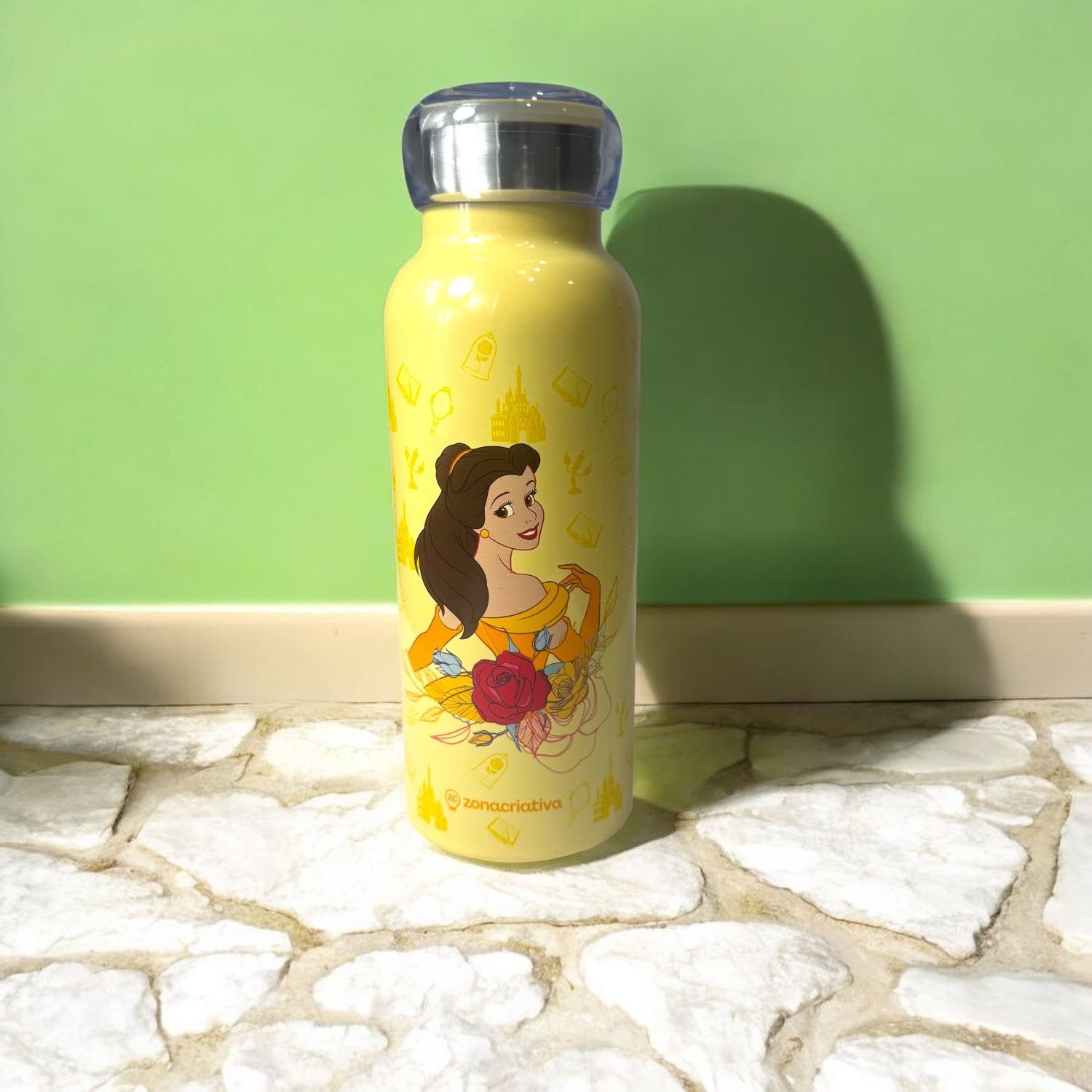Garrafa Bubble Bella Disney 500 ml 