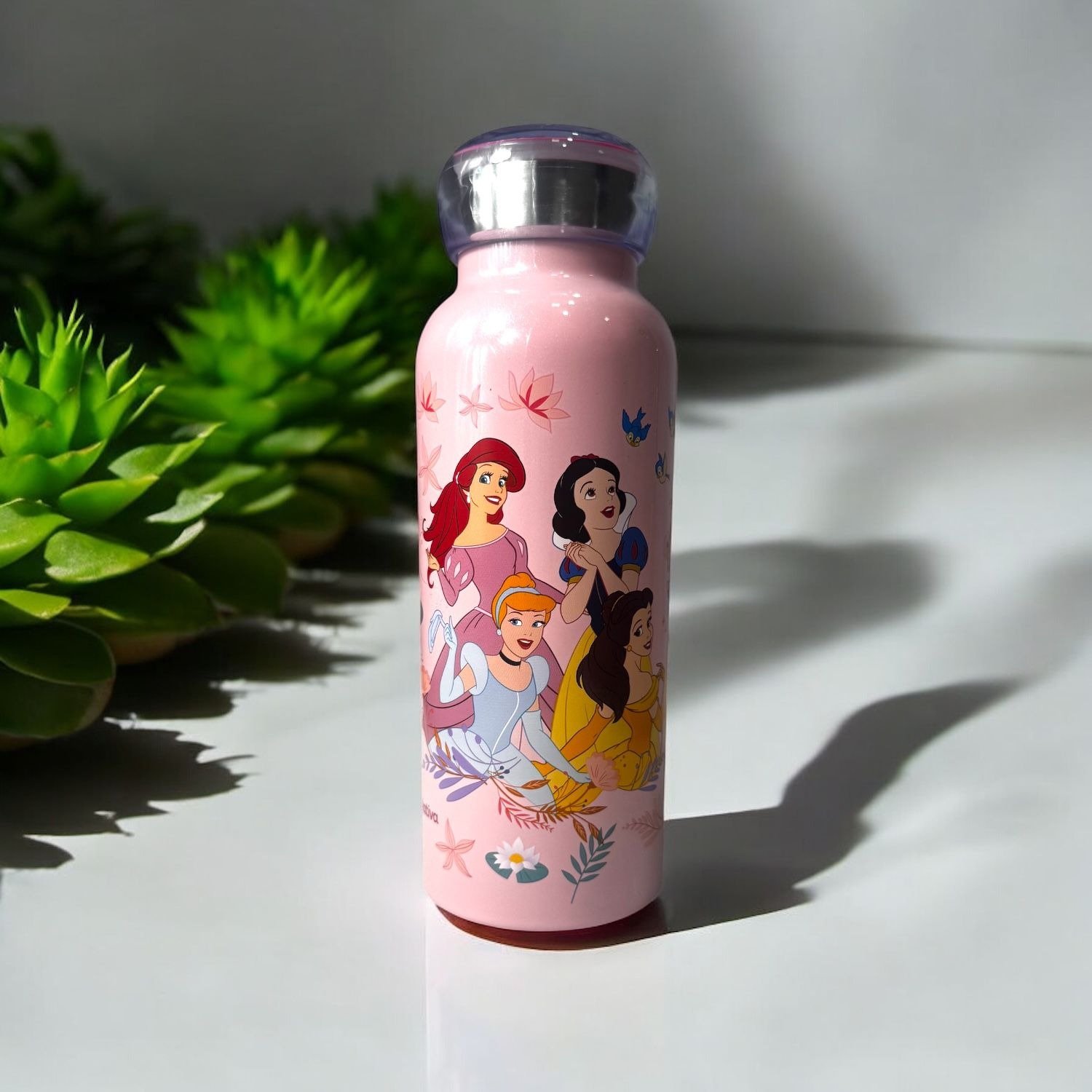 Garrafa Bubble Princesas Disney 500 ml